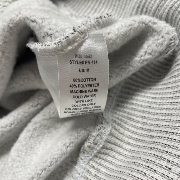 BASIX OF AMERICA SWEATSHIRT HOODIE HEATHERED FLEECE PANAMA CITY BEACH SIZE M - Picture 7 of 10